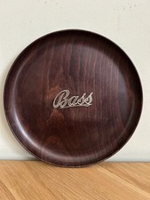 Vintage Gerling Bass Brewery Wooden Pub Tray Serving Drinks Tray Barware Prop