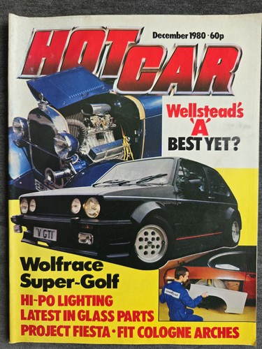 Hot car magazine december 1980 - car,