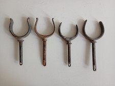 4 Vintage Metal Row Locks, Oar Rests, Rowing Boats, Rowing, Boats