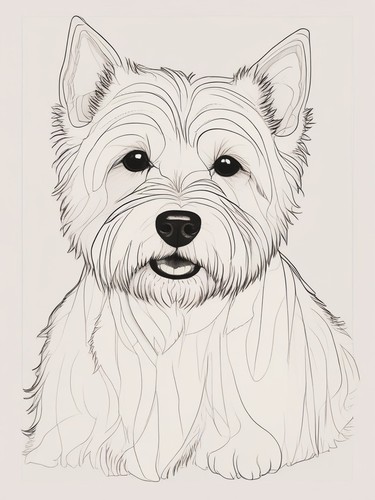 West highland terrier line - west,