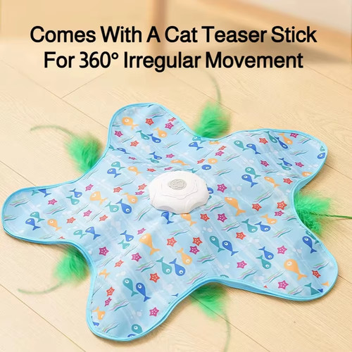 Interactive cat toy mat - interactive,
