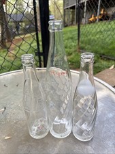 3 Vintage Soda Bottles