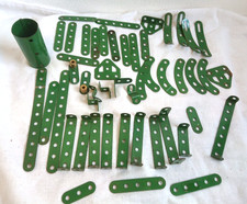Vintage Meccano spare parts