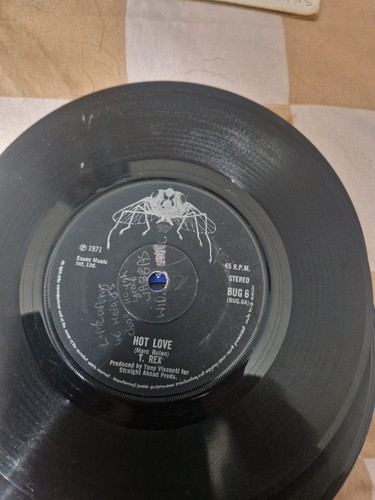 Rex hot love 7 vinyl - hot, 7"