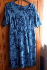 Lovely Blue Floral Dress Size