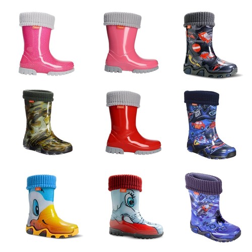 Print rubber wellies - wellies, kids
