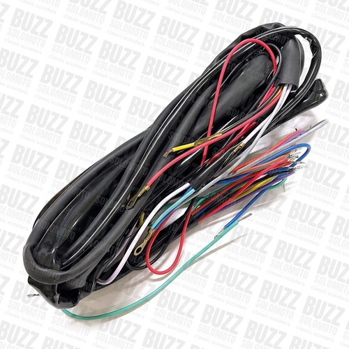 Vespa vba late wiring - late, loom