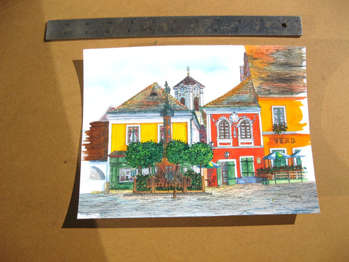 Painting szentendre a - of, szentendre,