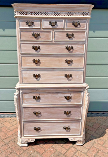 Tallboy chest drawers - tallboy,