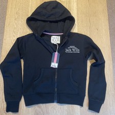 Jack Wills Black Zip Hoodie
