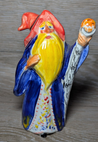 The wizard ornament - wizard, vintage