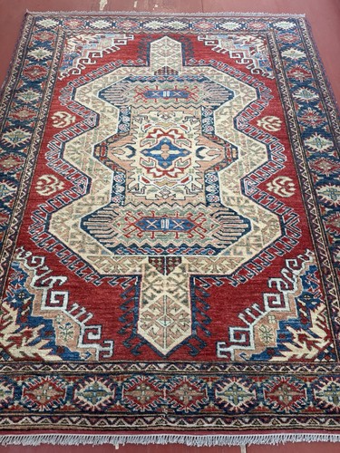 Vintage afghan kazak rug - vintage, rug(1695)