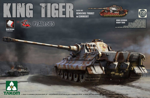Takom king tiger henschel - 1/35,