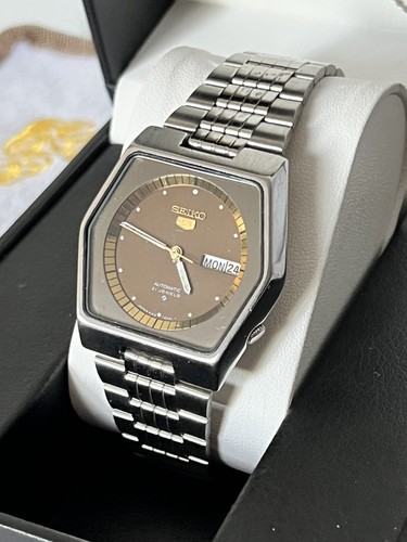 Seiko 6309 6100 - seiko, brown