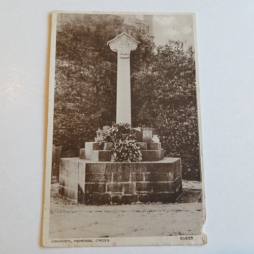 Ashover memorial cross all - ashover, –
