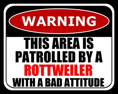 Warning area patrolled - warning,