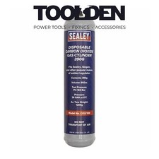 Sealey co2 100 gas cylinder - sealey,