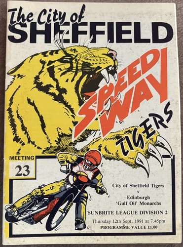 1991 sheffield vs - 12/09/1991,