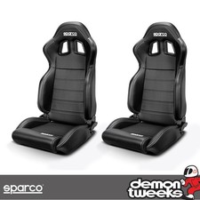 Sparco R100 Sky Faux Leather
