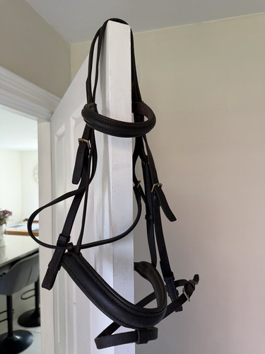 Full bridle with - with, brown