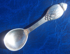 SOLID 830 SILVER NO. 6 SPOON