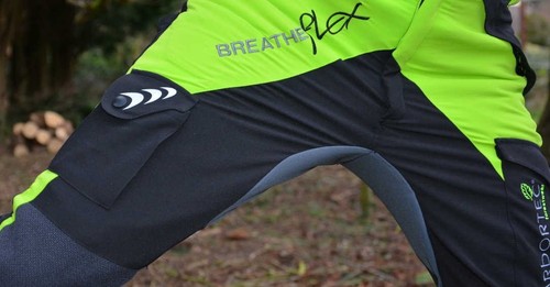 Breatheflex chainsaw trousers - chainsaw,