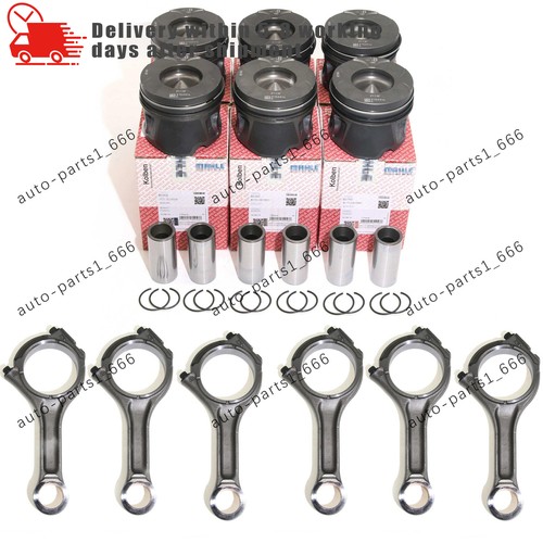 Con rods pistons - rods, rings