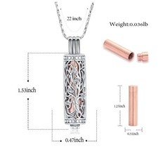 Crystal tree life cylinder - of,