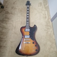 Eastwood RD Artist Sunburst - Electric Guitar, Black And Yellow