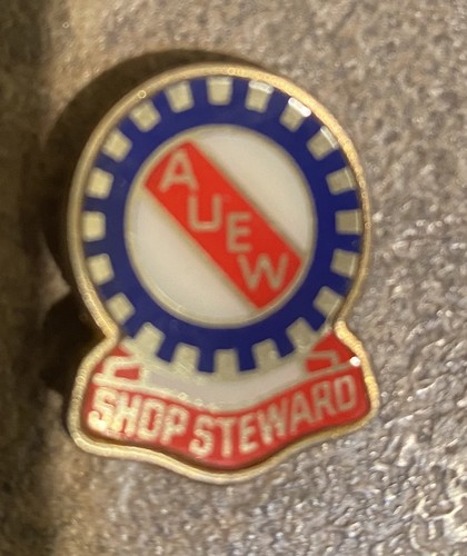 Auew shop steward enamel - steward,