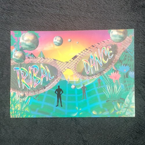 Rave flyer tribal dance - a4,