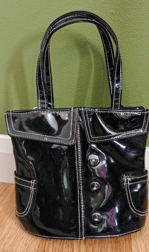 Tula black pvc corset - t2,