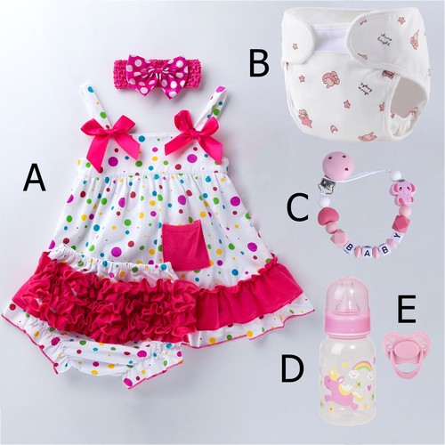 Dress headband diaper bottle - diaper,