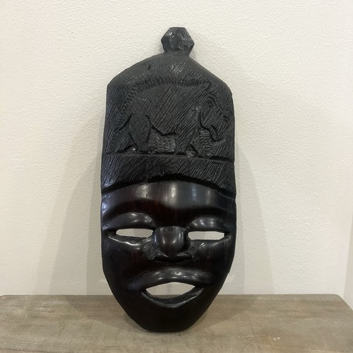 Vintage hand carved tribal - hand,