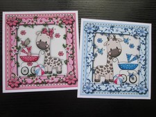 Set of 2 x LITTLE GIRAFFE PRAM