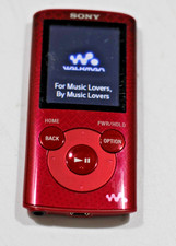 Sony Walkman NWZ-E384 MP3 Player 8GB VGC RED 1209217