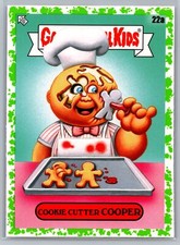 2021 Topps Garbage Pail Kids: Food Fight! #22a Cookie Cutter Cooper Booger Green