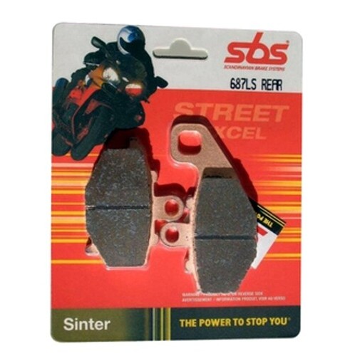 Rear brake pads - pads, sbs