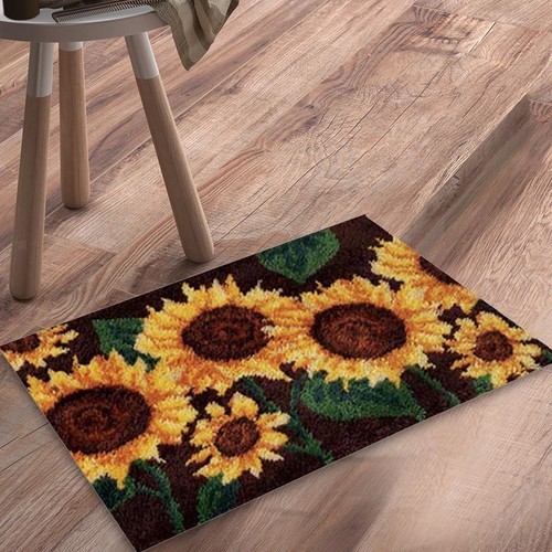 Sunflowers latch hook - 24, x
