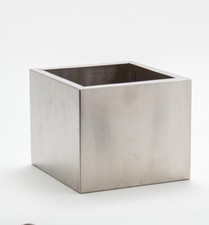 Coffee Ground Knock Box Stainless Steel Square Open Bottom Bucket