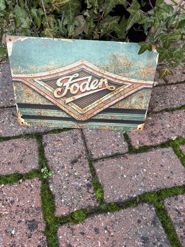 Foden vintage lorry garage - vintage,