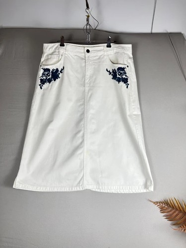 White size midi denim - size,