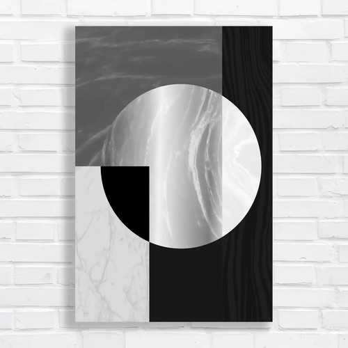 Geometric abstract black - abstract,
