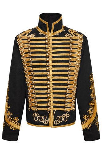 Men military parade jacket - military,