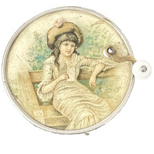 Victorian Era Hand Crank Round