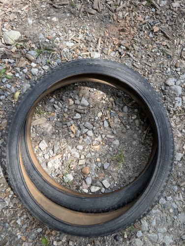 Vintage michelin bicycle tyres - vintage,