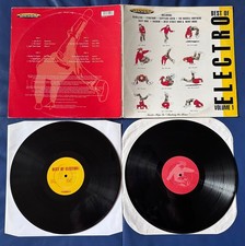 2 LP Newcleus, Tyrone Brunson, Warp 9, Best Of Electro Vol 1 Street Sounds vinyl