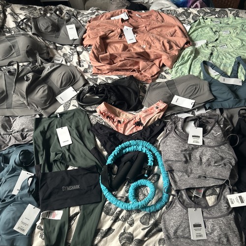Gymshark nwt job lot - gymshark,
