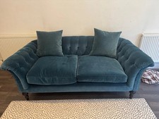 Sofa.com teal velvet