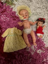 Vintage Hard plastic Doll Open